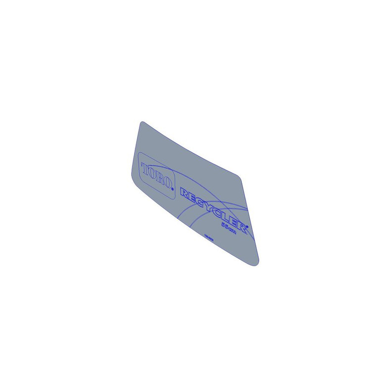 Genuine Toro DECAL-DECK Part# 120-3323