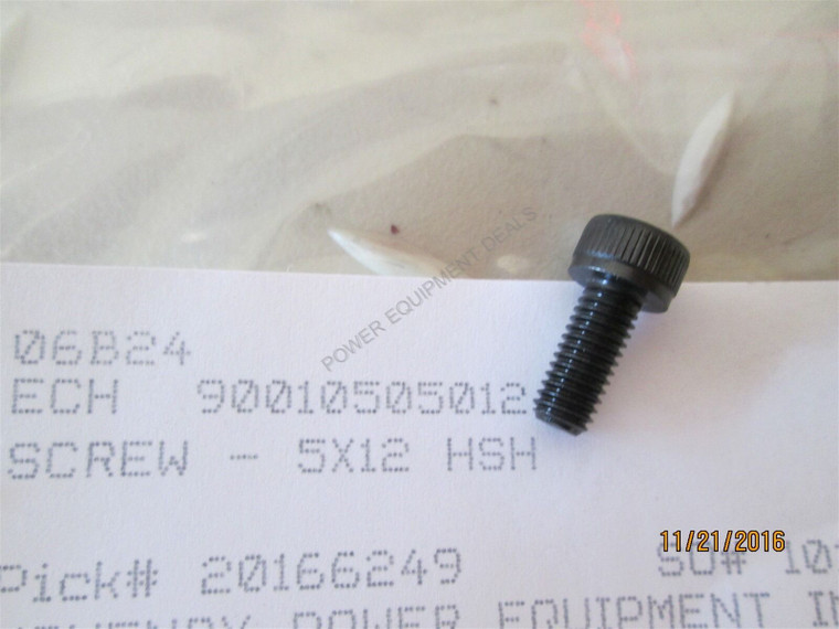 Genuine Echo / Shindaiwa SCREW - 5X12 HSH Part# 90010505012