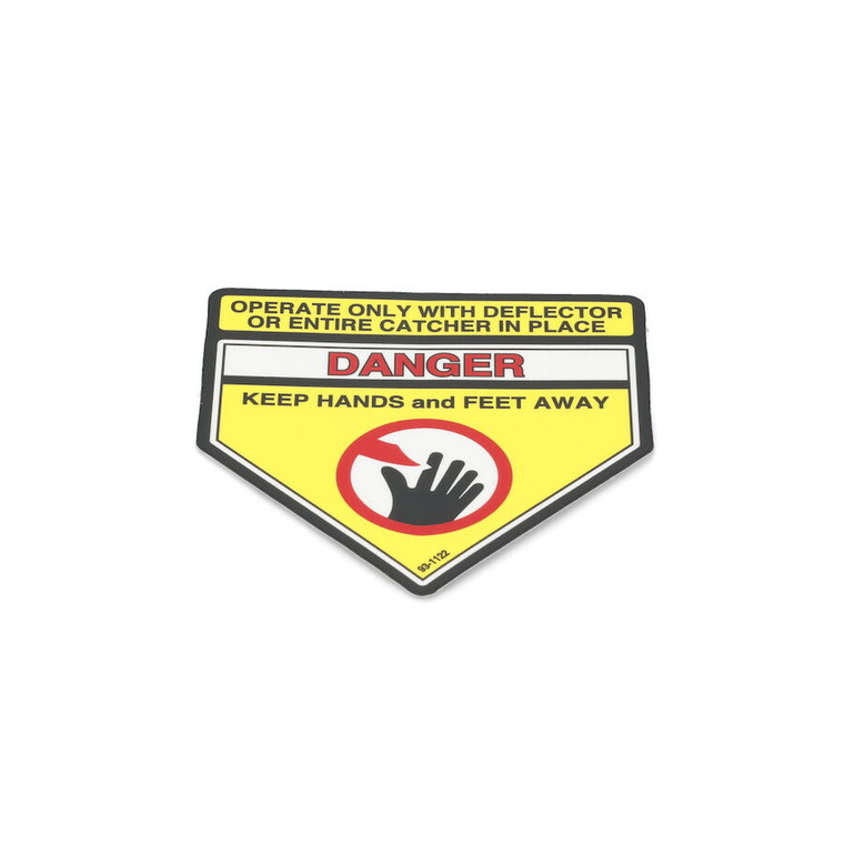Genuine Toro DECAL-DANGER Part# 93-1122