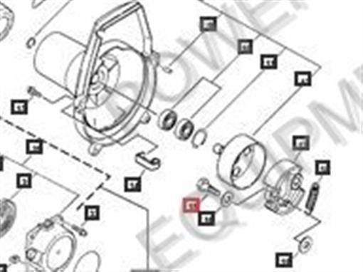 Genuine Echo / Shindaiwa SHAFT, CLUTCH Part# 17504656030