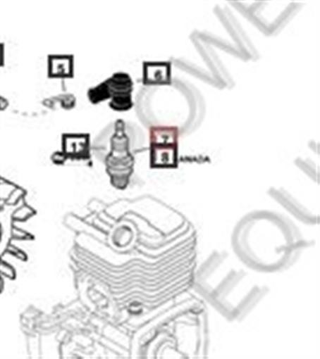 Genuine Echo / Shindaiwa SPARK PLUG -- BPM8Y Part# 15901019830