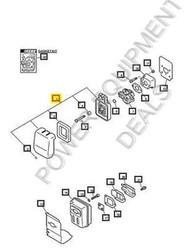 Genuine Echo CLEANER ASSY, AIR Part# 13030020960