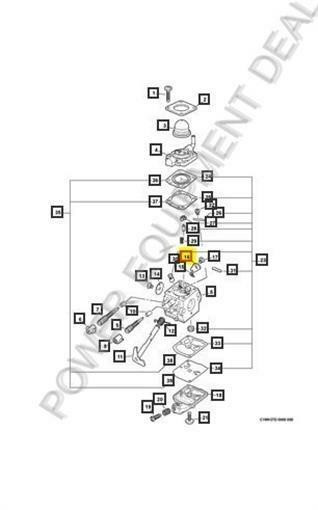 Genuine Echo / Shindaiwa LEVER, THROTTLE Part# 12535008360