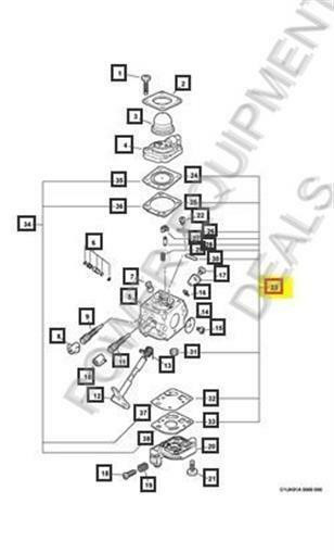 Genuine Echo / Shindaiwa REPAIR KIT, CARBURETOR - RB-71 Part# 12530013120