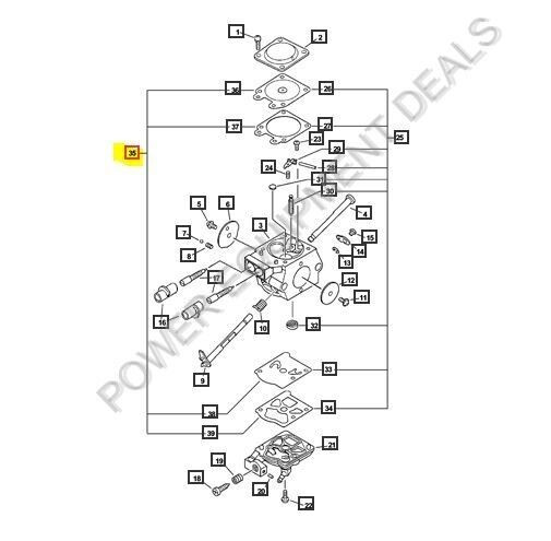 Genuine Echo / Shindaiwa CARB KIT G/D B0601-WT Part# 12310137330