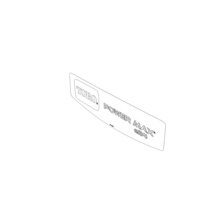 Genuine Toro DECAL - CONSOLE Part# 145-0888