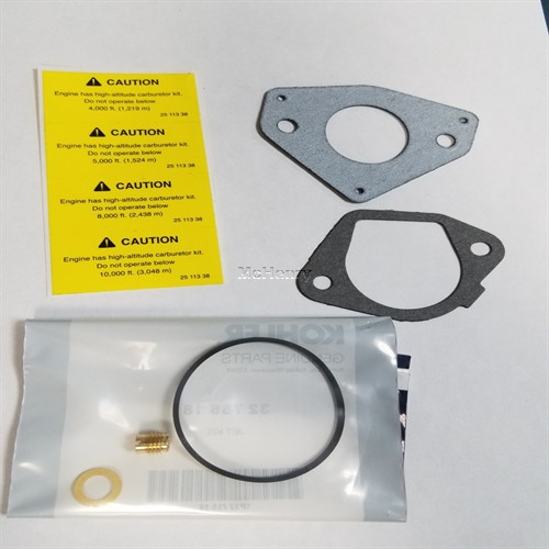 Genuine OEM Kohler KIT HI ALTITUDE (5000 FT) 22MM part# 32 755 18-S