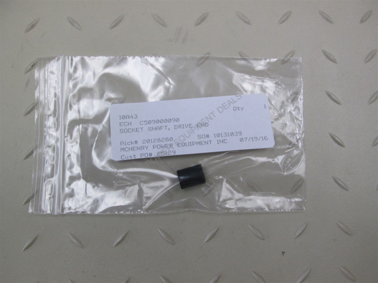 Genuine Echo / Shindaiwa SOCKET SHAFT, DRIVE END Part# C509000090