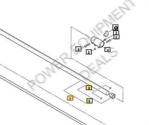 Genuine Echo MAIN PIPE, BLACK Part# C050001030