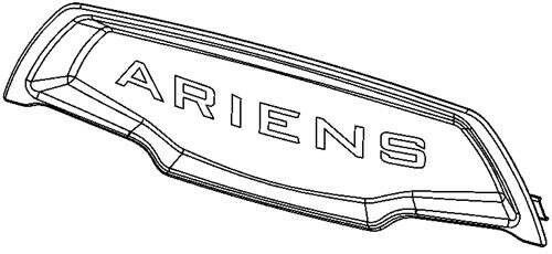 Genuine OEM Ariens Sno-Thro Bezel, Dash - Ariens Sm 04982300