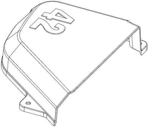 Genuine OEM Ariens Lawn Mower Cover, Belt 42 R 04789200