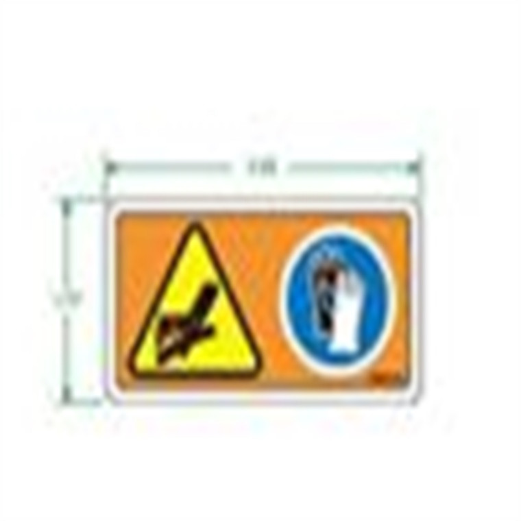 Genuine Ariens Log Splitter Decal, Hyd Warning Part# 08000723