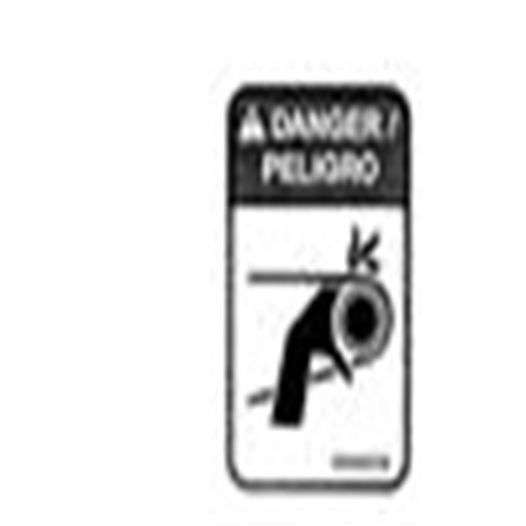 Genuine Ariens Edger Decal, Edger Belt Finger Part# 08000236