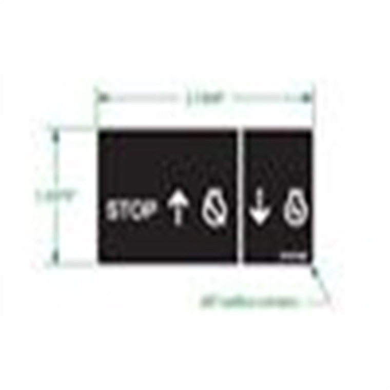 Genuine Ariens Walk-Behind Mower Decal - Engine Control Part# 07761700