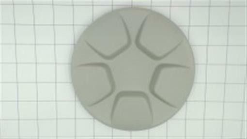 Genuine AYP SEARS HUSQVARNA HUBCAP.WHEEL.5.SPOKE.SILVER Part# 532183442