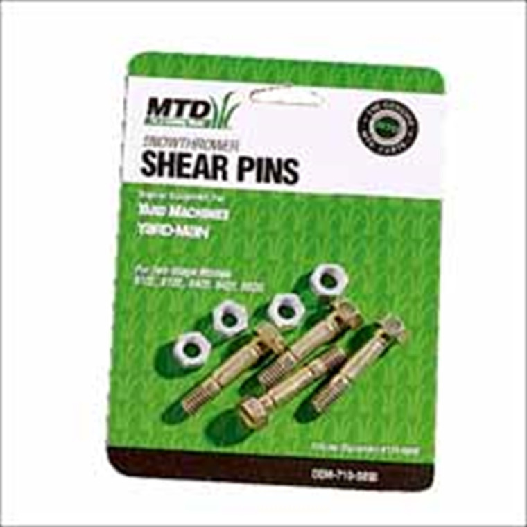 Genuine MTD  SHEAR PIN Part # OEM-710-0890