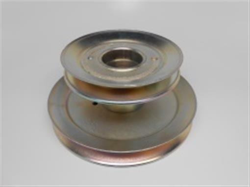 Genuine MTD  PULLEY-DOUBLE  42'DECK 6.401/4 Part#  756-3114