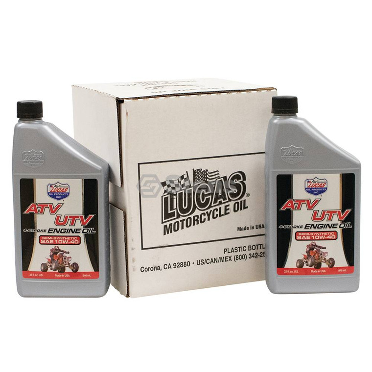 ATV Semi-synthetic SAE 10W-40, Six 32 oz. bottles Part # 051-506
