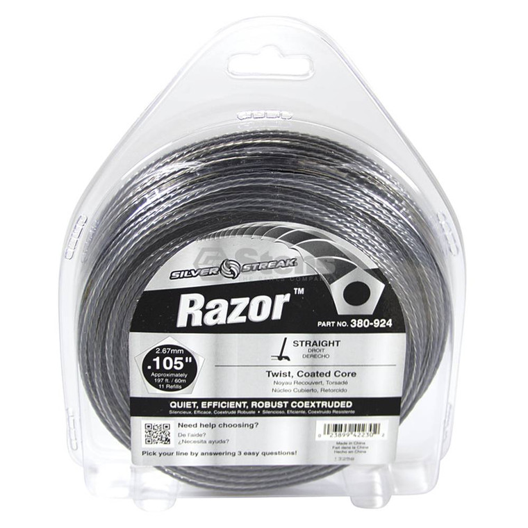 Razor Trimmer Line  .105 1 lb. Donut Part # 380-924