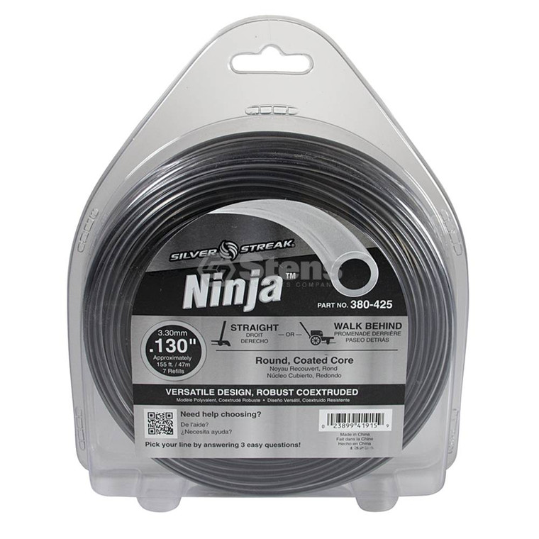 Ninja Trimmer Line  .130 1 lb. Donut Part # 380-425