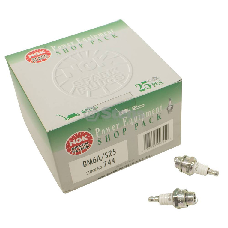 Spark Plug Shop Pack replaces NGK BM6AS25 Part # 130-978