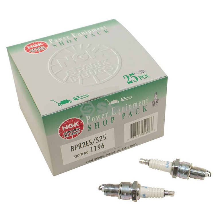 Spark Plug Shop Pack replaces NGK BPR2ES S25 Part # 130-444