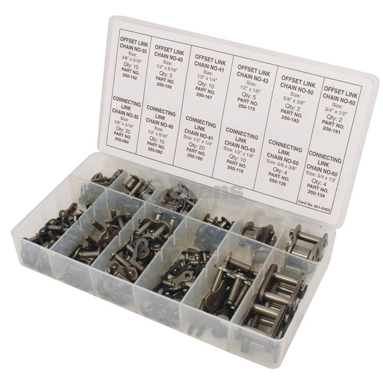 Roller Chain Kit  102 Piece Kit Part # 415-315