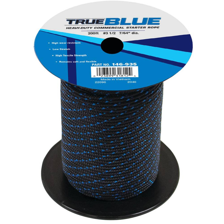 200' Starter Rope  #3 1/2 Solid Braid Part # 146-935
