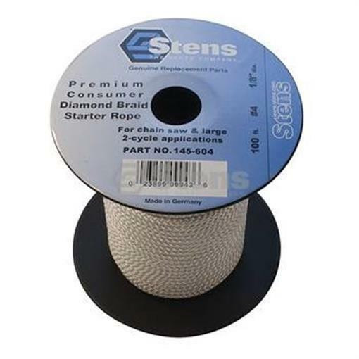 100'Diamond Braid Starter Rope  #4 Diamond Part # 145-604