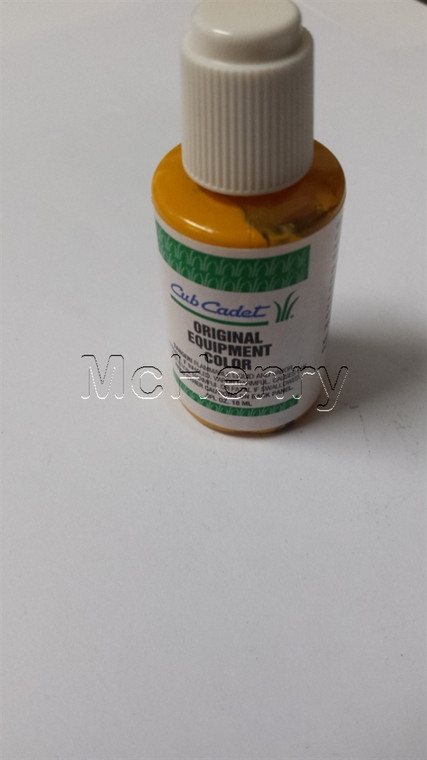 Genuine MTD  PAINT-CUB YELLOW 2 Part#  788T04021