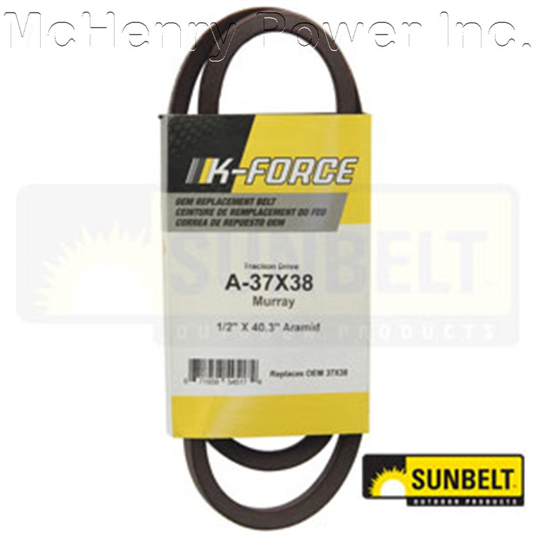 Genuine OEM AIP Replacement PIX Belt fits MURRAY A-37X38 37X38