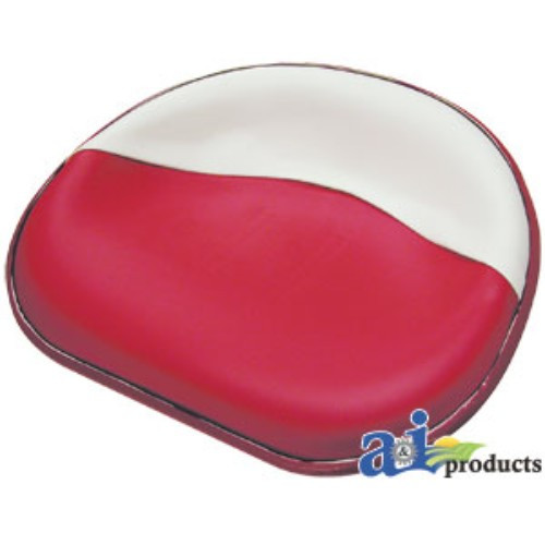 SEAT PAN, STL RED/WHITE VNL For Case-IH Part# 357518R92-17