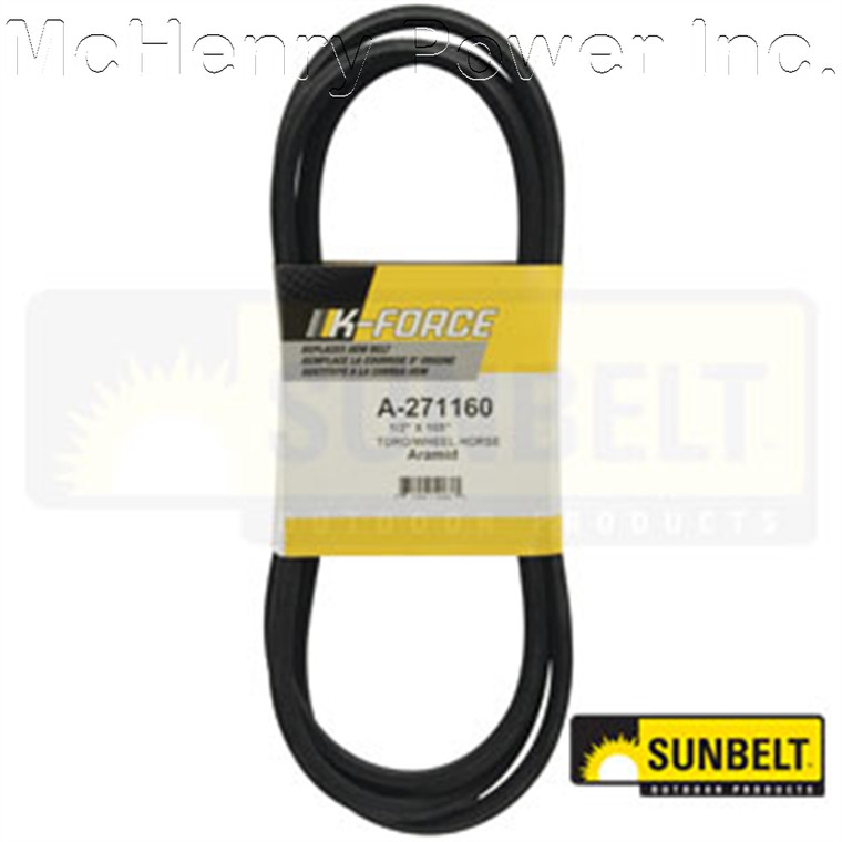 Genuine  AIP Replacement PIX Belt fits TORO/WHEEL HORSE A-271160 271160