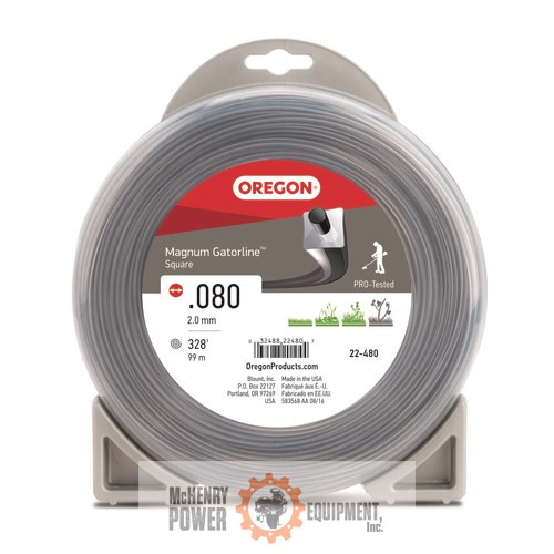 Genuine Oregon  Magnum Gatorline Square, .080in., 1 Lb Part# 22-480