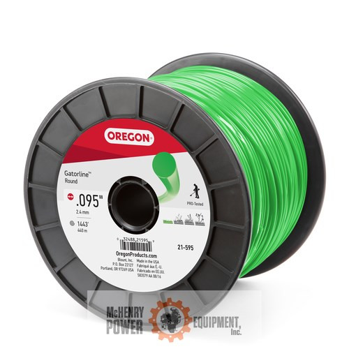 Genuine Oregon  Round Gatorline, .095in., 5 Lb Part# 21-595