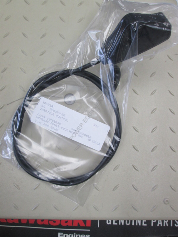 Genuine Billy Goat THROTTLE CONTROL Part# 900514-00