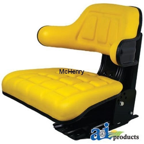 NEW BACK W/ARMS YELLOW for John Deere TY24763 W222YL