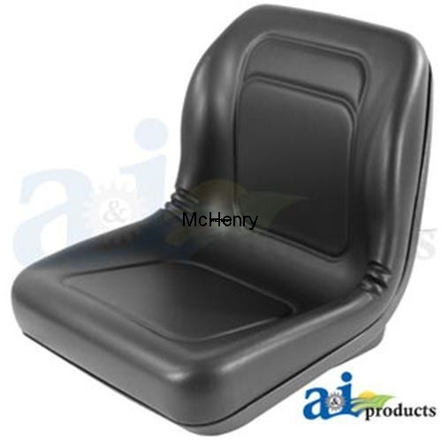 NEW SEAT 18' BLACK VINYL for John Deere VG12160 VG12160