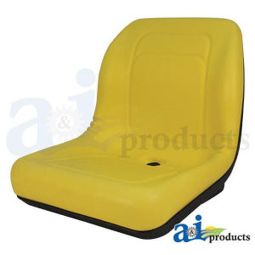 NEW LAWN / GARDEN SEAT YELLOW for John Deere LVA10029 LGT100YL