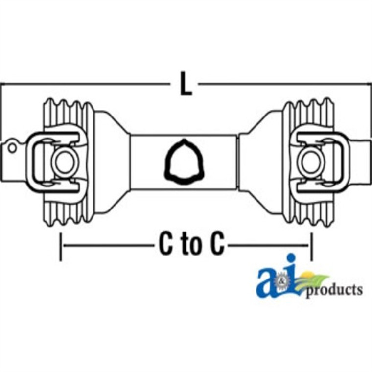 NEW Complete Economy Driveline CS24414 CS24414