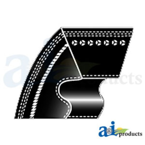 Replacement A&I  B-SECTION COGGED BELT  Classical  5/8 X 108 Part# BX105