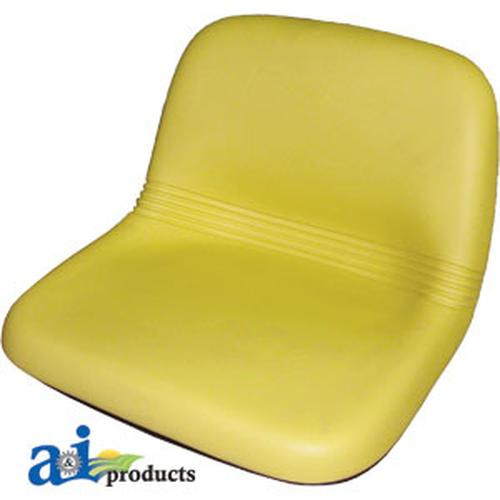 NEW SEAT HIGH BACK YELLOW for John Deere AM115813 AM115813