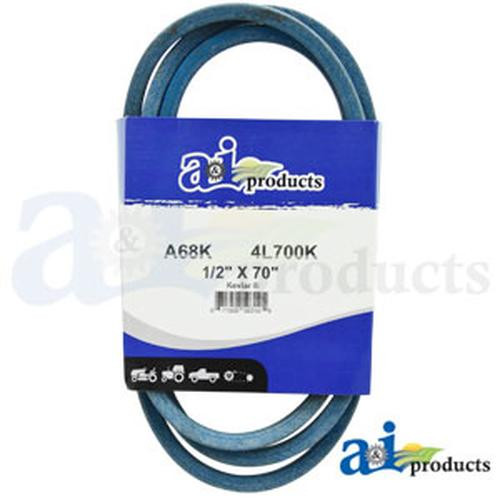 AIP Replacement PIX Belt for A-SECTION MADE WITH KEVLAR (BLUE) A-A68K A68K