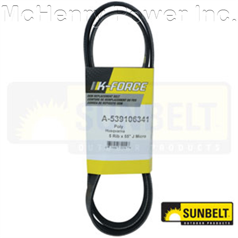 Replacement A&I  HUSQVARNA BELT for Pump Drive Part# 539106341