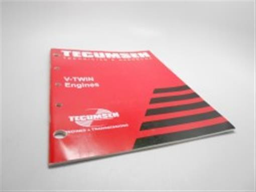 Genuine Tecumseh   V TWIN MANUAL  Part# 696325