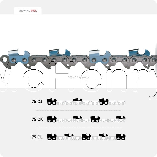Genuine Oregon Power Cut Chain Saw Chain 3/8 Pitch 75CK114G