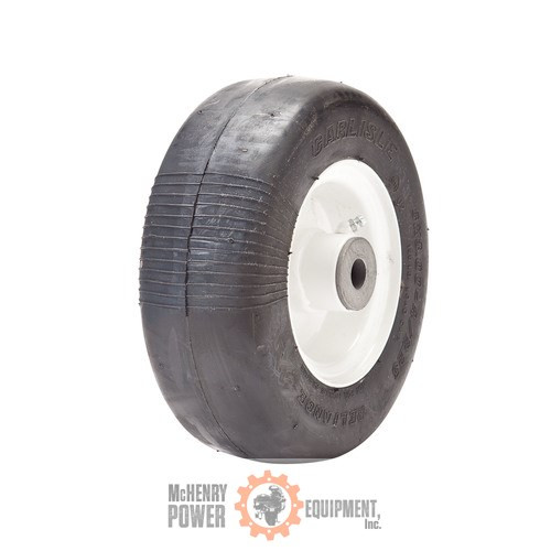 Genuine Oregon Wheel Assembly, Flat Free, 8 x 300-4 rpls Swisher 4218 72-756