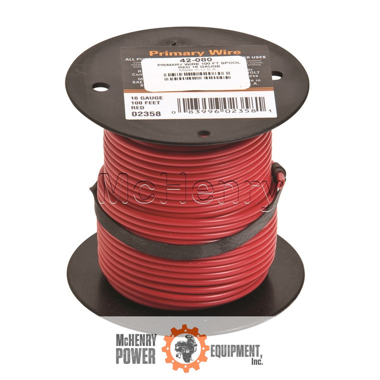 Genuine Oregon  Primary Wire, Spool, 100 ft. Part# 42-080