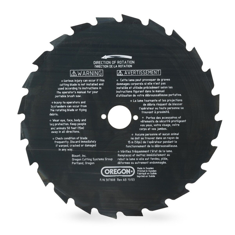 Genuine Oregon  Blade, Brush Cutter, MAXI, 24 Tooth Part# 41-937