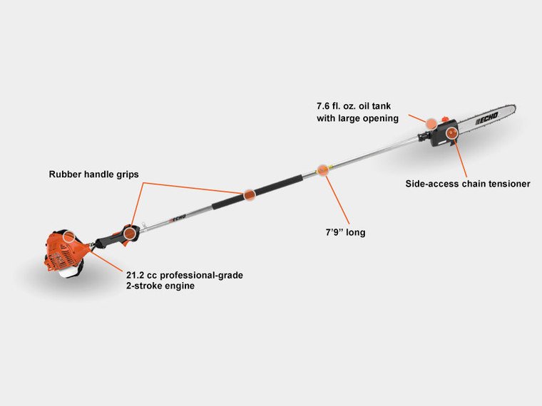 ECHO 21.2cc Fixed Length Power Pruner PRODUCT ID PPF-225